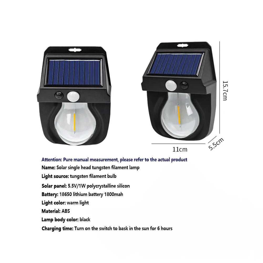 HIMISS Outdoor Waterproof Cool White Solar Powered Gary-Black Square-Oval Plastic Body 18650 Lithium Battery Three Modes Wall-Mounted LED Human Induction EMERGENCY LIGHTING /LED Bulbs Included