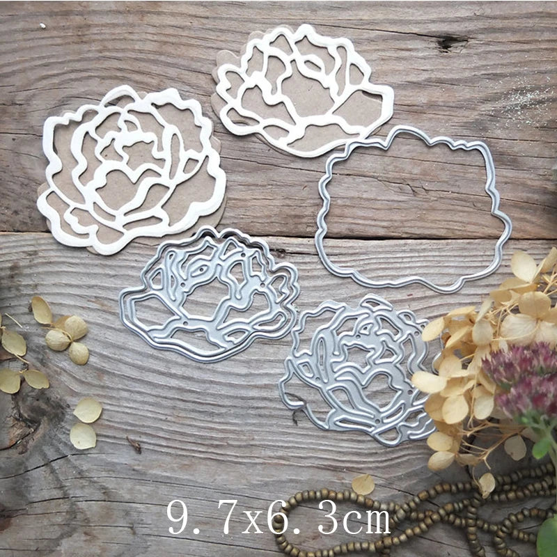 No-EN-Name-Null DIY Album Paper Crafts-Scrapbook-Punch Out Stencils-Craft Die Steel Metal Craft Cutter-Embossers