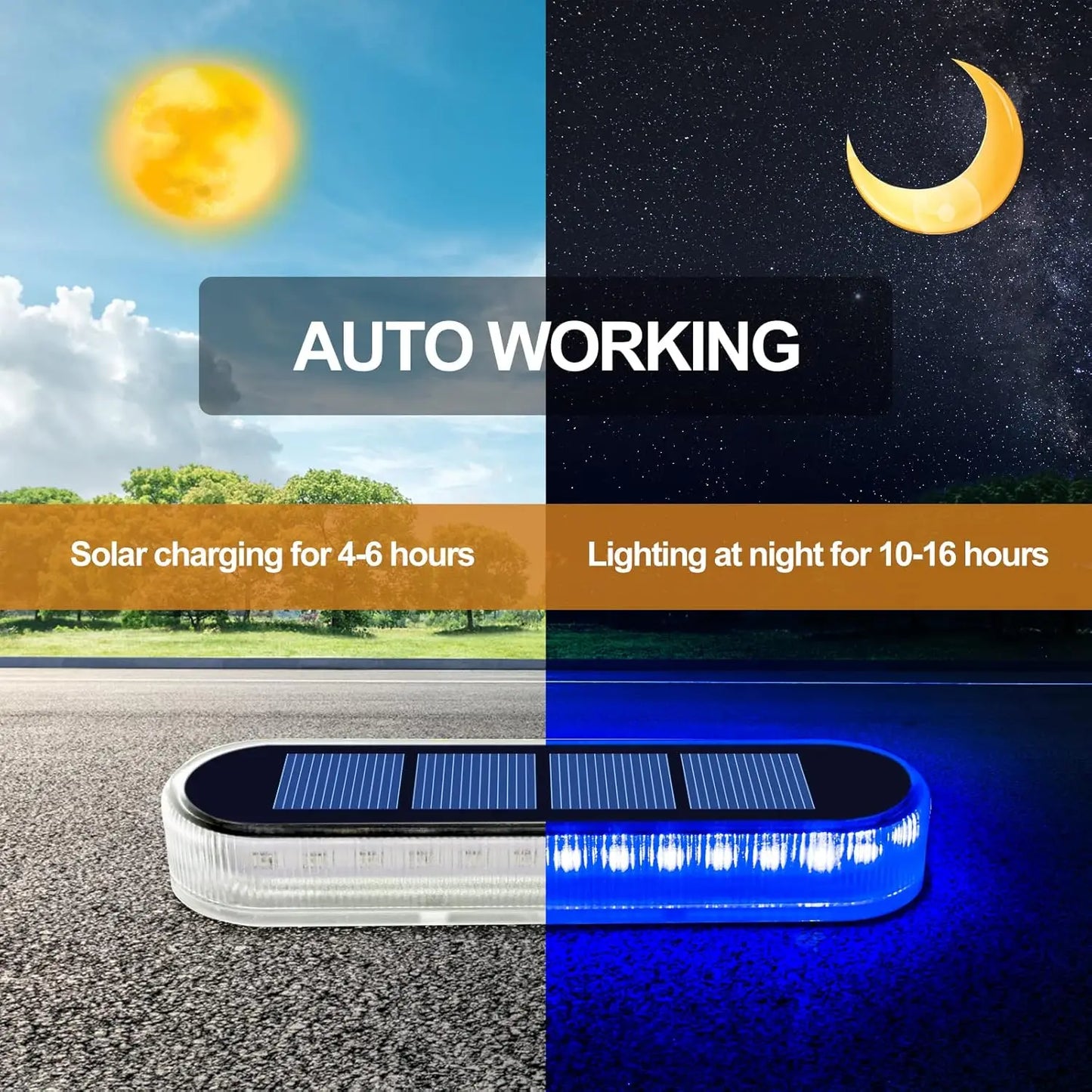 Outdoor Waterproof Clear Daylight-Warm-Cool White-Blue LED Long Curved Corner Rectangle Shaped Lights Automatic On-Off Mode Anti-Rust-Corrosion Anti-Pressure Five Tons Solar-Powered Mounted Deck-Stair Lights/Colors-Black/Clear/Blue/White