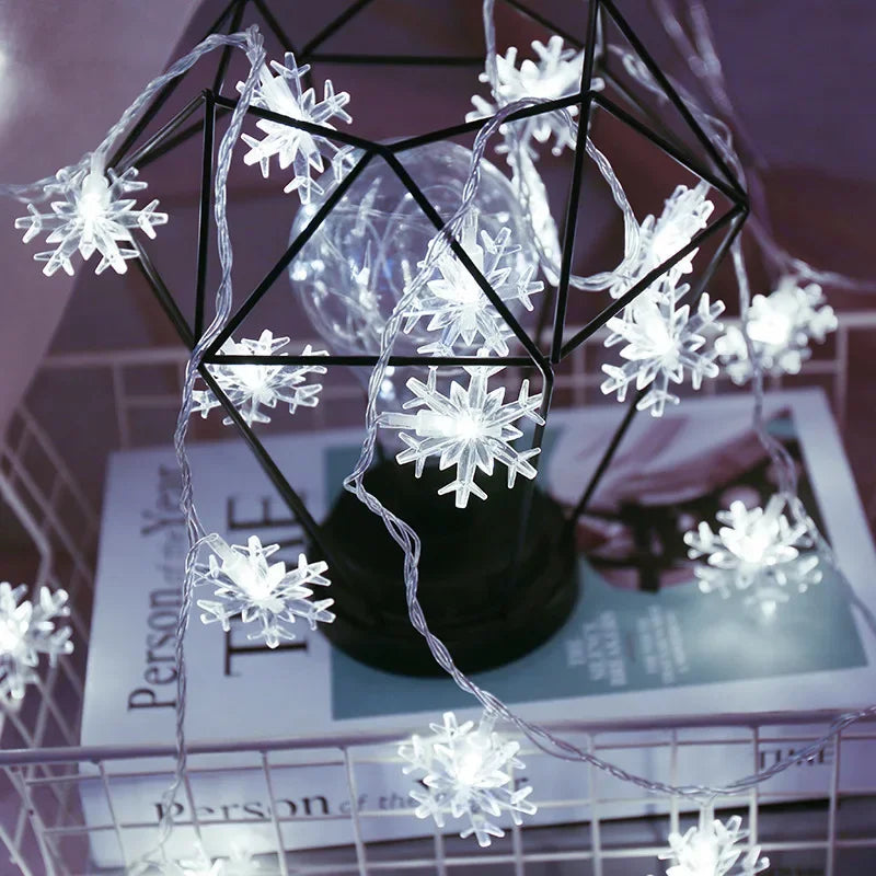 OKAL-RED-EAST Indoor-Outdoor Warm White LED Glowing Round Ball AC-Powered Light Ropes-Strings /USB Plug/3 AA Batteries Not Included/Colors-White/Yellow/Red/Multicolor/Shapes: Stars/Balls/Snowflakes