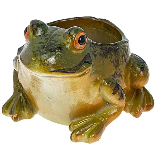 Ceramic Planter Frogs Shape Bonsai Pot Model Succulent Glass Vase Creative Ceramic Frogs Pot room belcony adorn deco