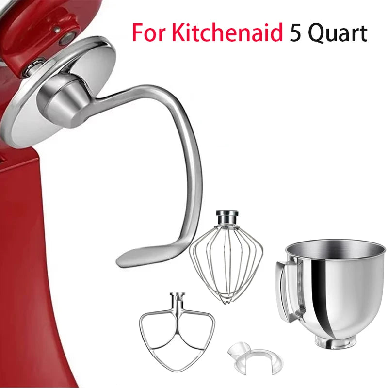 KitchenAid's Silver ATTACHMENT PARTS SETS for MIXER/NO MIXER