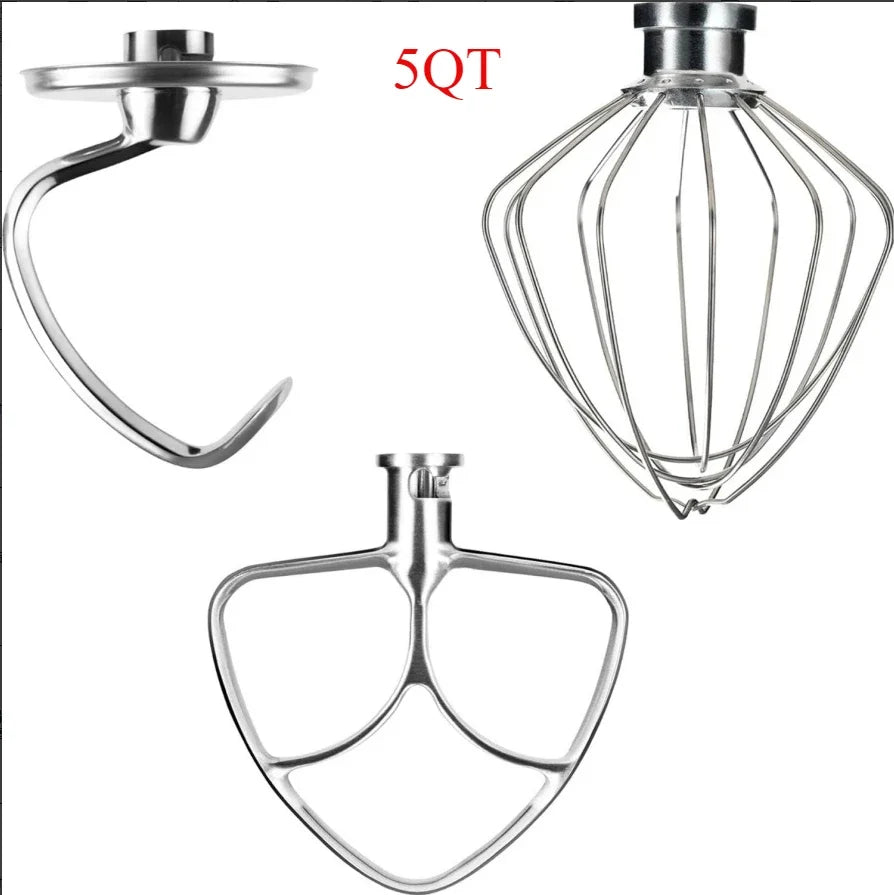 KitchenAid's Silver ATTACHMENT PARTS SETS for MIXER/NO MIXER