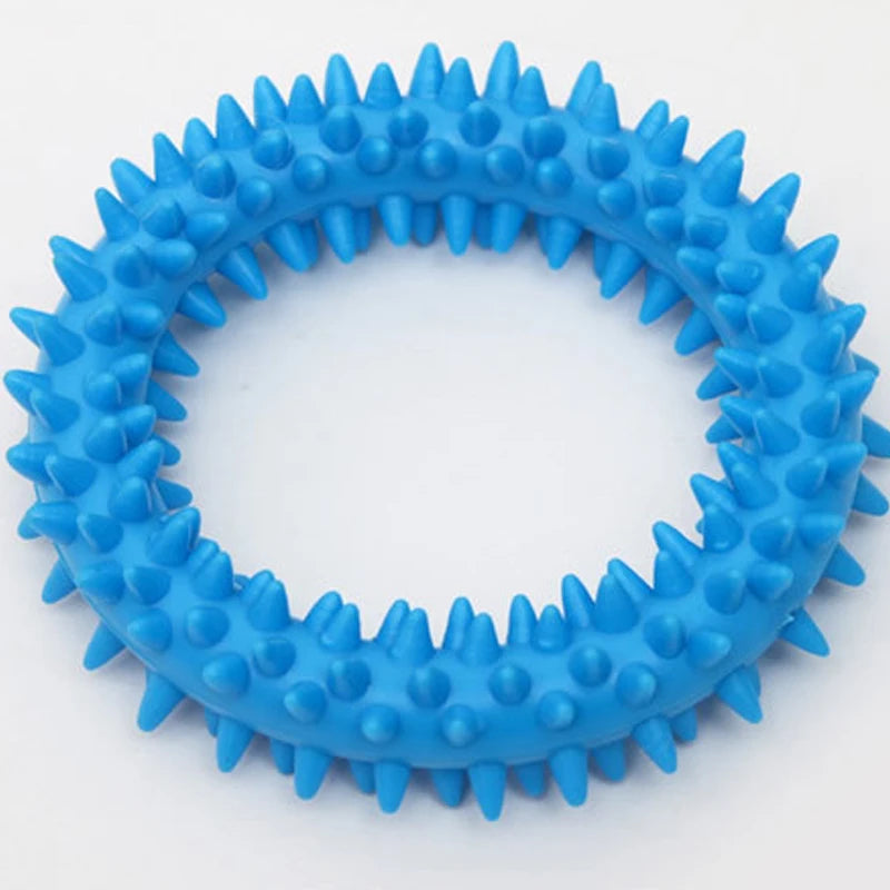 Preschool Rainbow Green Round Plastic Spiky Sensory Flexible Bracelet Ring Activity Toys/ Don't EAT/ Ages: 13-18 Years Old + Older/Colors-Pink/Blue/Green/Orange/Yellow/Multicolor