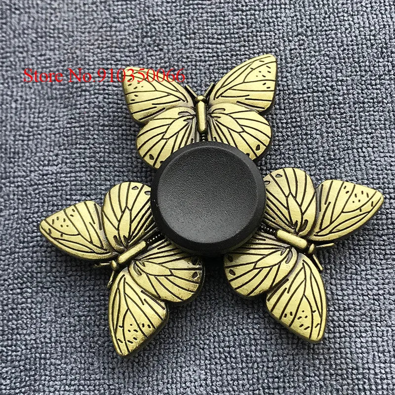 NULL Multicolor Metal ABS Funny Fidget Hand Spinner Toys/Ages: 18 Years Old + Older/ Colors-Red/Yellow/White/Pink/Bronze/Gold/Multicolor/Animal