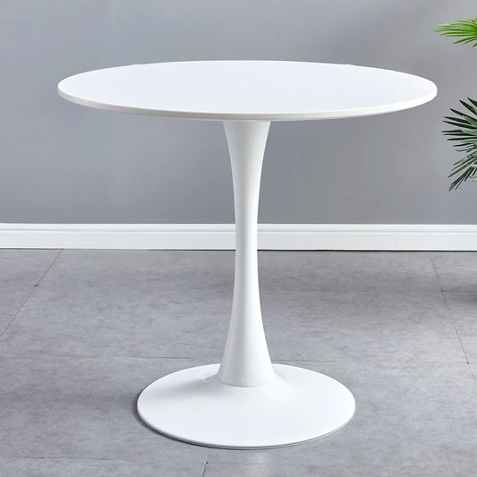 Small Round Dining Tables/ Wood Panels/Chair Color-White/Blue/Red/Pink/Black/1 White Fold Table/ Black Table-3 Sizes 60cm/70cm/80cm/ Colors-White/Clear/Blue/Black
