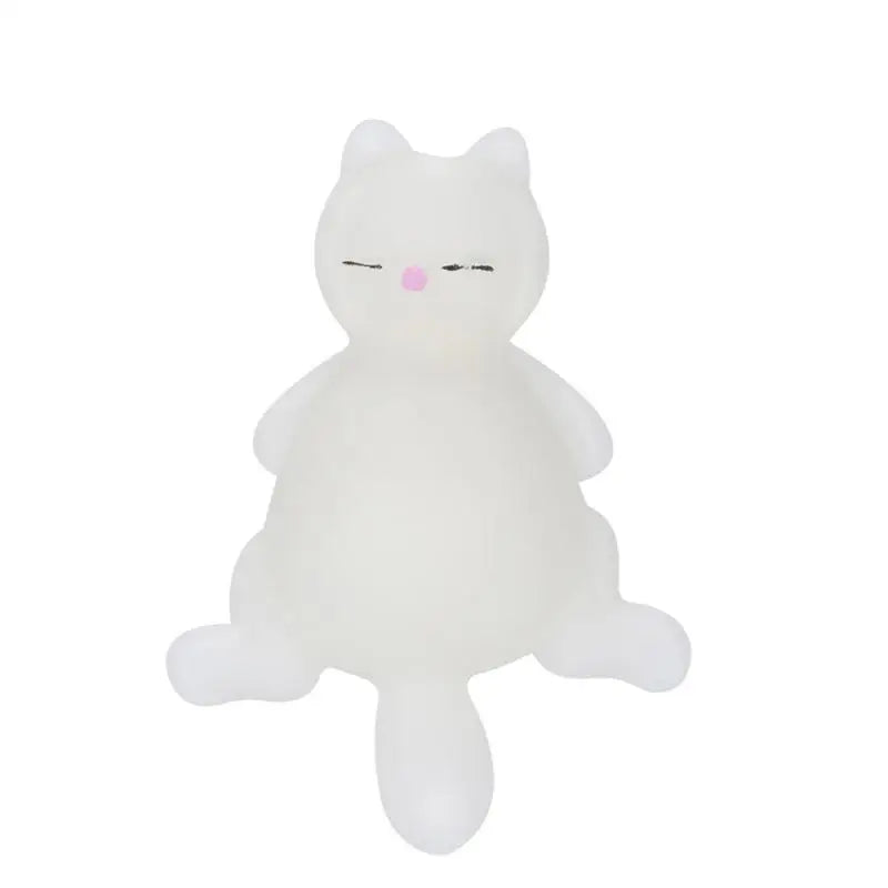 No-EN-Name-Null Kids Multicolor Mini Mochi Squishy Soft Cute Papa Pug Puppies-Cats-Pigs Animals Stretching Pinching Squeeze Plastic-Rubber Activity Toys /Colors-Brown/Black/Light Blue/Pink/White/Yellow/Multicolor/Ages: Over 6 Years Old-Adults
