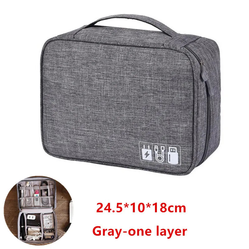 LKEEP Adults Modern Large Waterproof Gray Rectangle Zipper A4 Paper Document Organizer Briefcases/Slit Pockets/ 14 Inches Laptop-Tablet /Single Compartment/Handle-Straps/Colors-Gray/Blue/Black