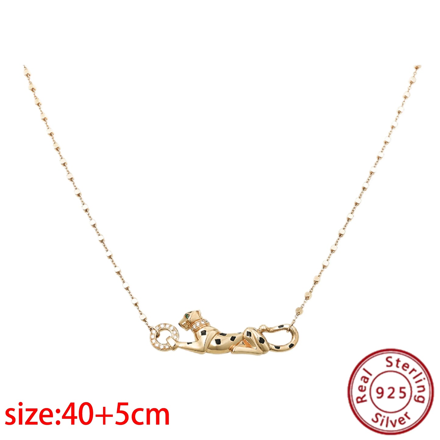 No-EN-Name-Null Adult Women Sterling Silver-Gold Plated Metal Zircon Clear White Diamond Stones Round O-Shaped Fine Imitation Chain Pendant Necklaces/Colors-Gold-Silver/Geometric/Clear/White/Rose Gold