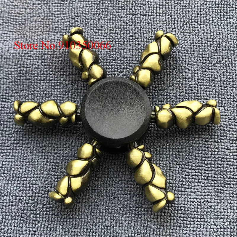 NULL Multicolor Metal ABS Funny Fidget Hand Spinner Toys/Ages: 18 Years Old + Older/ Colors-Red/Yellow/White/Pink/Bronze/Gold/Multicolor/Animal