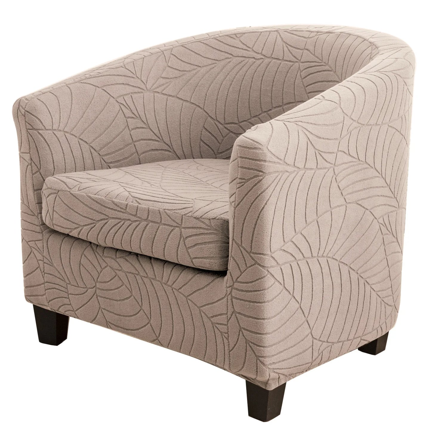 English Roll Armchair Slipcovers/Colors-Beige/Gray/Black/Green