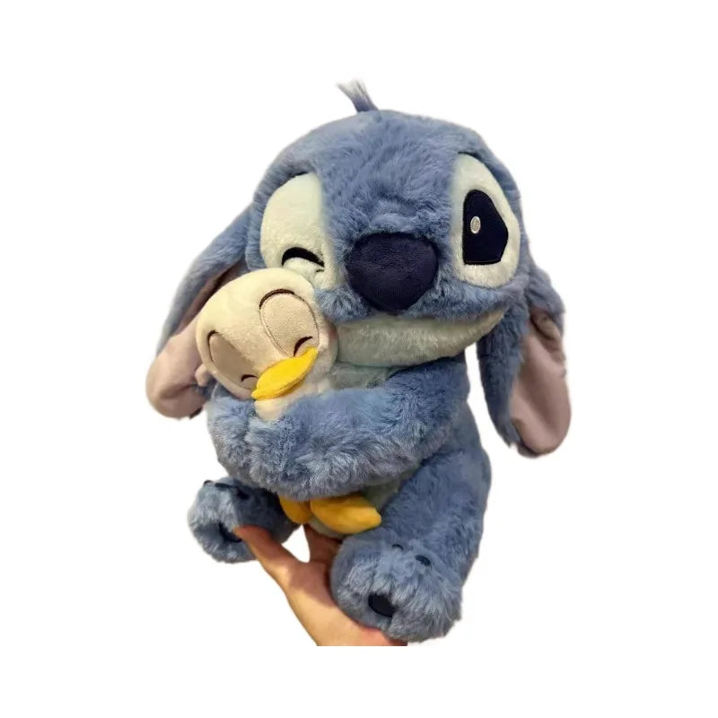 AOGER Teens-Adults Disney's Movie-TV Cute Cartoon Blue Stitch Shaped Soft Cotton Stuffed Animal Toys/Ages: 13-18 Years Old Adults