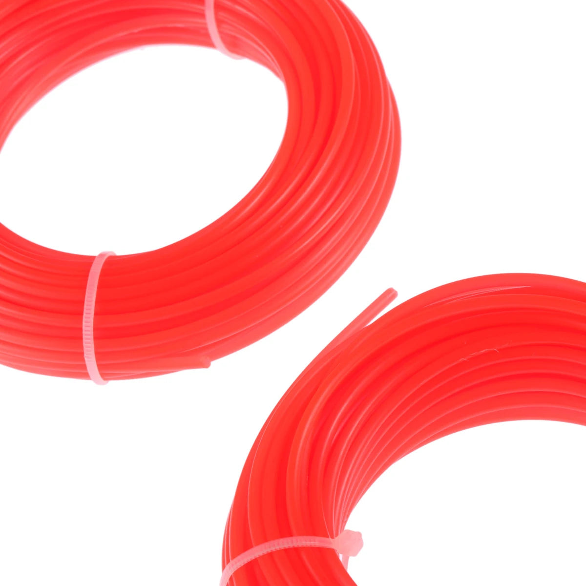 FNICEL Outdoor Anti-Slip Round Shaped Red Nylon Line Grass-Bush-Weed Trimmer Spools