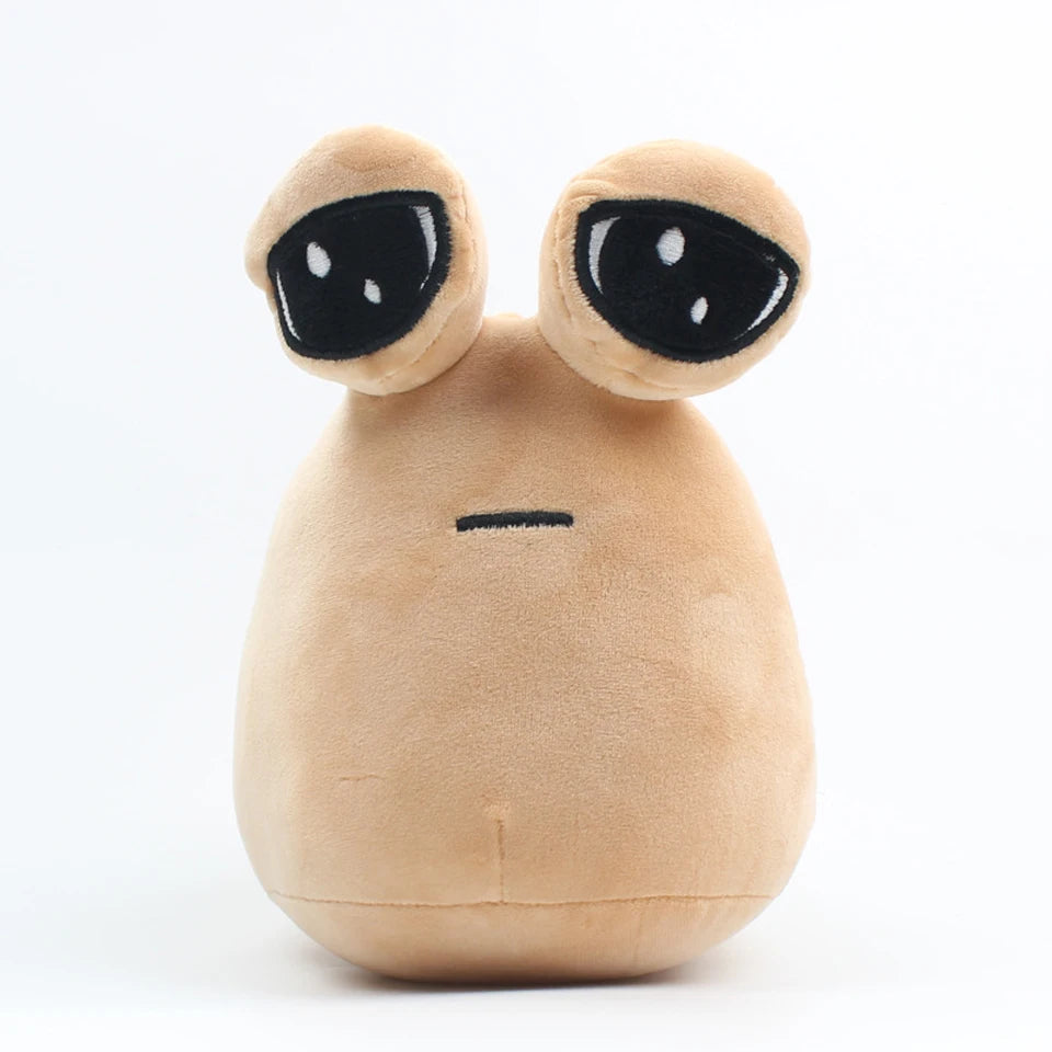 YUZHINUO All Ages Cute Beige Soft Plush Kawaii My Pet Alien Animal Pou Polyester Fabric Stuffed Animal Toys